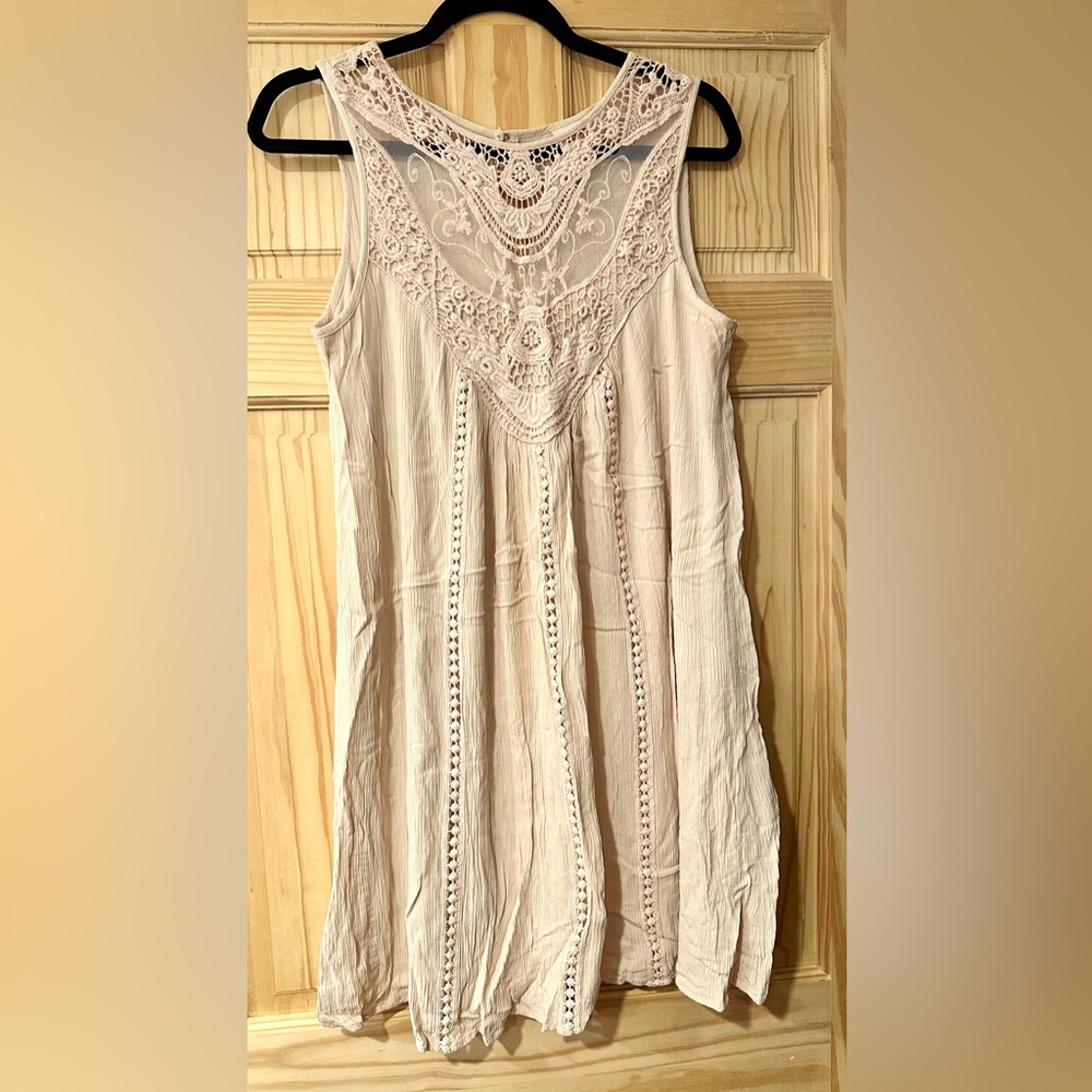 Medium Mossimo Lace Vintage Pink Colored Dress